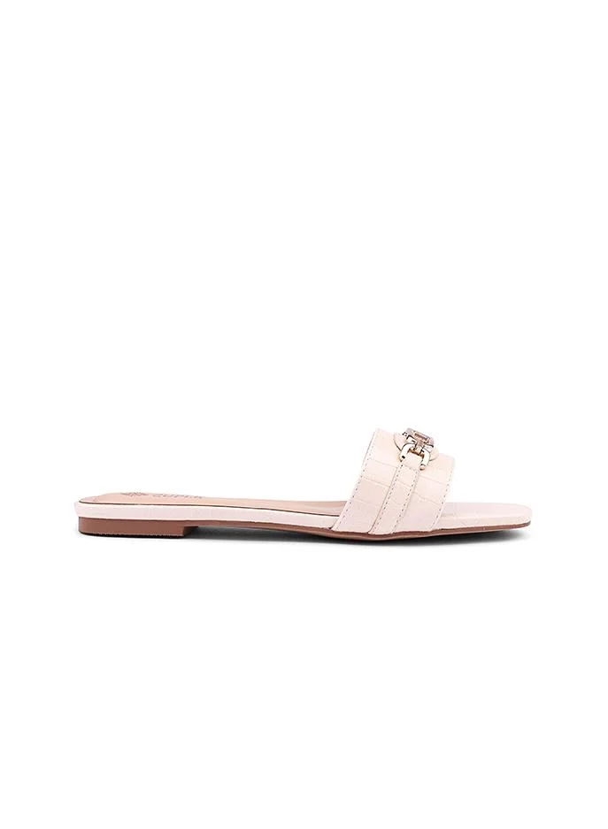 كابلي Women Flat Slide Sandals
